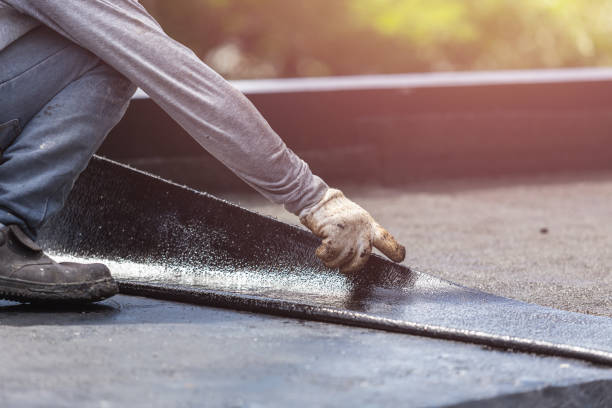 Professional Crawl Space Encapsulation technician working in Riverside, OH